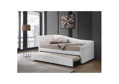 Image for Varian II White PU Jedda Daybed