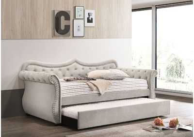 Image for Noralie Beige Linen Daybed