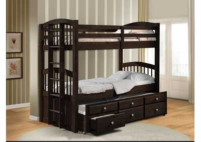 Image for Micah Twin/Twin Bunk Bed & Trundle