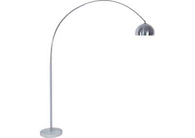 Image for Lamp Brushed Silver Floor Lamp