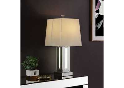 Image for Noralie Mirrored & Faux Stones Table Lamp