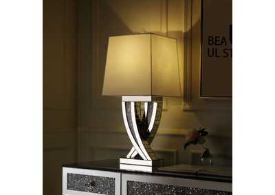 Image for Noralie Mirrored & Faux Diamonds Table Lamp