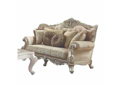 Image for Lassie Fabric & Champagne Bently Loveseat