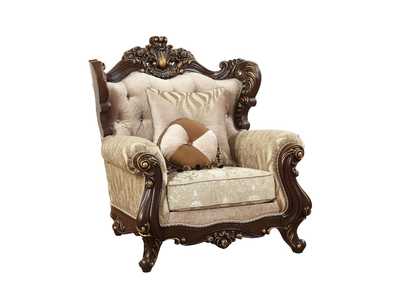 Image for Shalisa Fabric & Walnut Chair