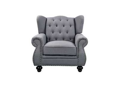 Hannes Gray Fabric Chair