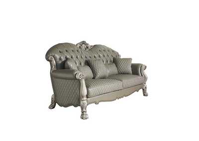 Image for Dresden Vintage White Sofa and Loveseat