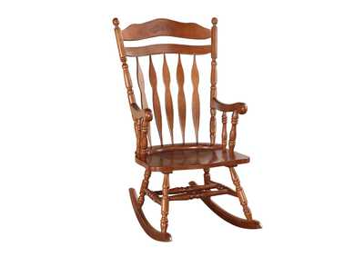 Kloris Dark Walnut Rocking Chair