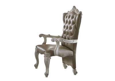 Versailles PU & Bone White Chair,Acme