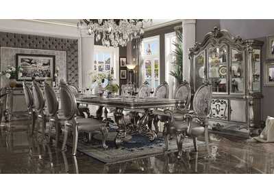 Versailles Antique Platinum Dining Table