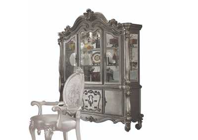 Versailles Antique Platinum Hutch & Buffet