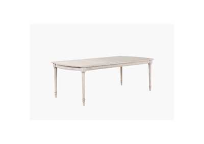 Wynsor Antique Champagne Dining Table,Acme