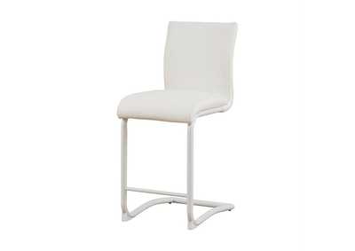 Image for Orania White PU Counter Height Chair (2Pc)