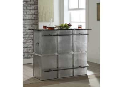 Image for Marble & Aluminum Brancaster Bar Table