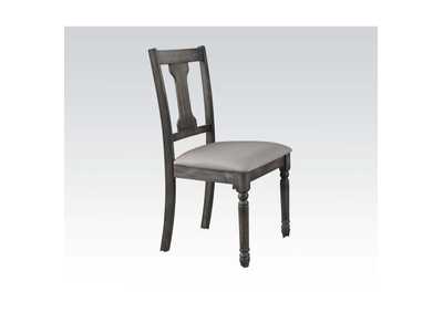 Wallace Side Chair (2Pc),Acme