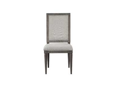 Artesia Fabric & Salvaged Natural Side Chair,Acme