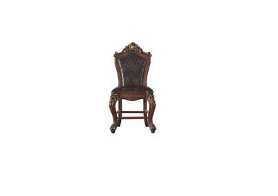 Image for Picardy Cherry Oak & PU Counter Height Chair