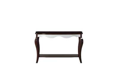 Image for Mathias Walnut & White Accent Table