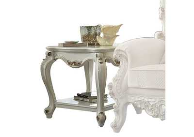 Picardy Antique Pearl End Table