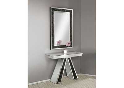 Noor Mirrored & Faux GemStones Accent Table