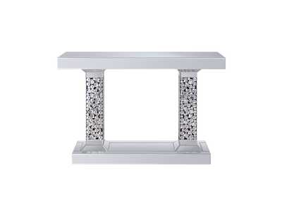 Kachina Mirrored & Faux Gems Accent Table