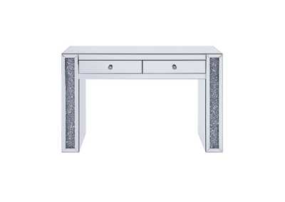 Image for Noralie Mirrored & Faux Diamonds Vanity Desk