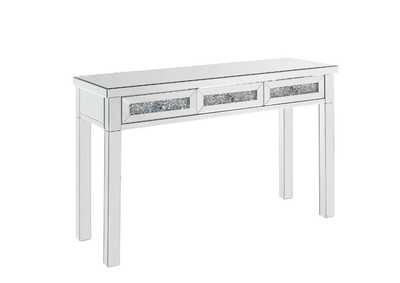 Image for Noralie Mirrored & Faux Diamonds Writing Desk