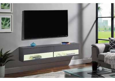 Image for Ximena LED & Gray Finish TV Stand