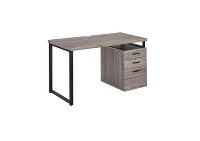 Coy Gray Oak Desk