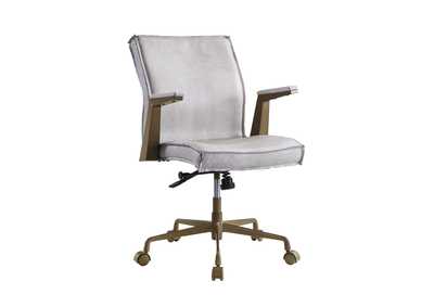 Image for Vintage White Top Grain Leather Attica Executive Office Chair