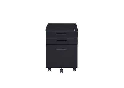 Peden Black File Cabinet