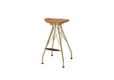 Image for Dragea Whiskey Gold Bar Stool (2Pc)