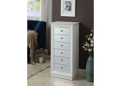 Image for Talor White Jewelry Armoire