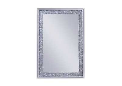 Image for Noralie Mirrored & Faux Diamonds Wall Decor