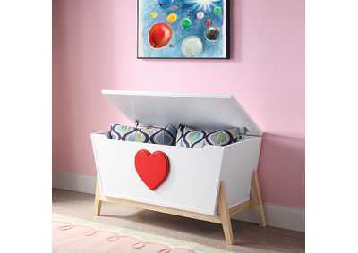 Image for Padma White & Red Youth Chest