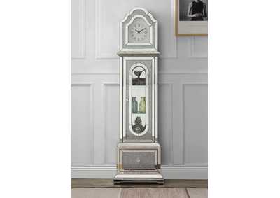 Image for Noralie Mirrored & Faux Diamonds Grandfather Clock