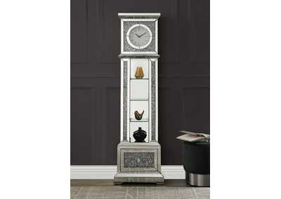 Image for Noralie Mirrored & Faux Diamonds Grandfather Clock