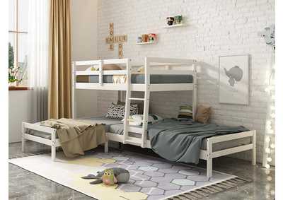 Image for Manoela Triple Bunk Bed - Twin