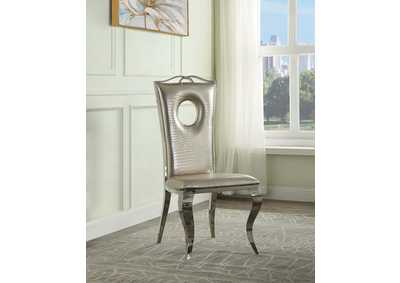 Cyrene Beige  Side Chair,Acme