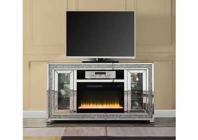 Image for Mirrored & Faux Diamonds Noralie TV Stand