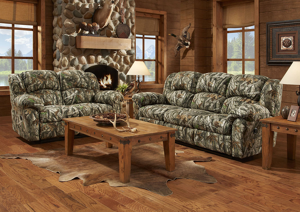 Next Camo Reclining Loveseat,Affordable Furniture