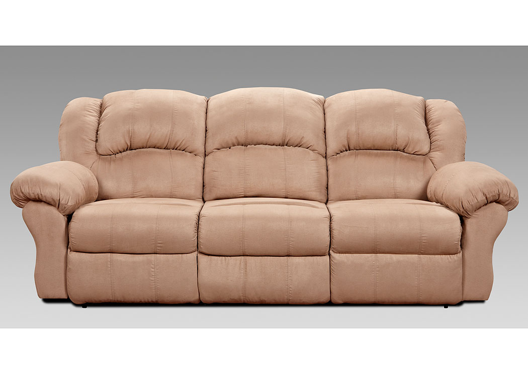 Sensationas Camel Power Reclining Sofa,Affordable Furniture