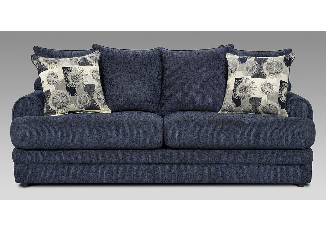 Caliber Navy Sofa,Affordable Furniture