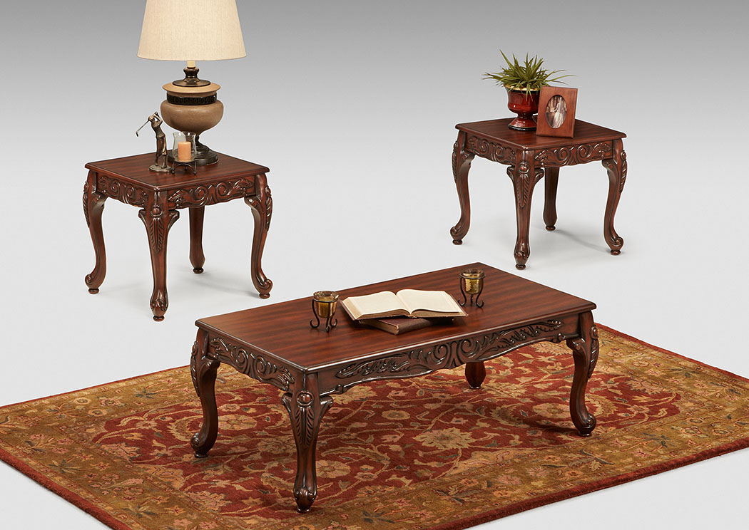 Occasional Table Set (Cocktail and 2 Ends),Affordable Furniture
