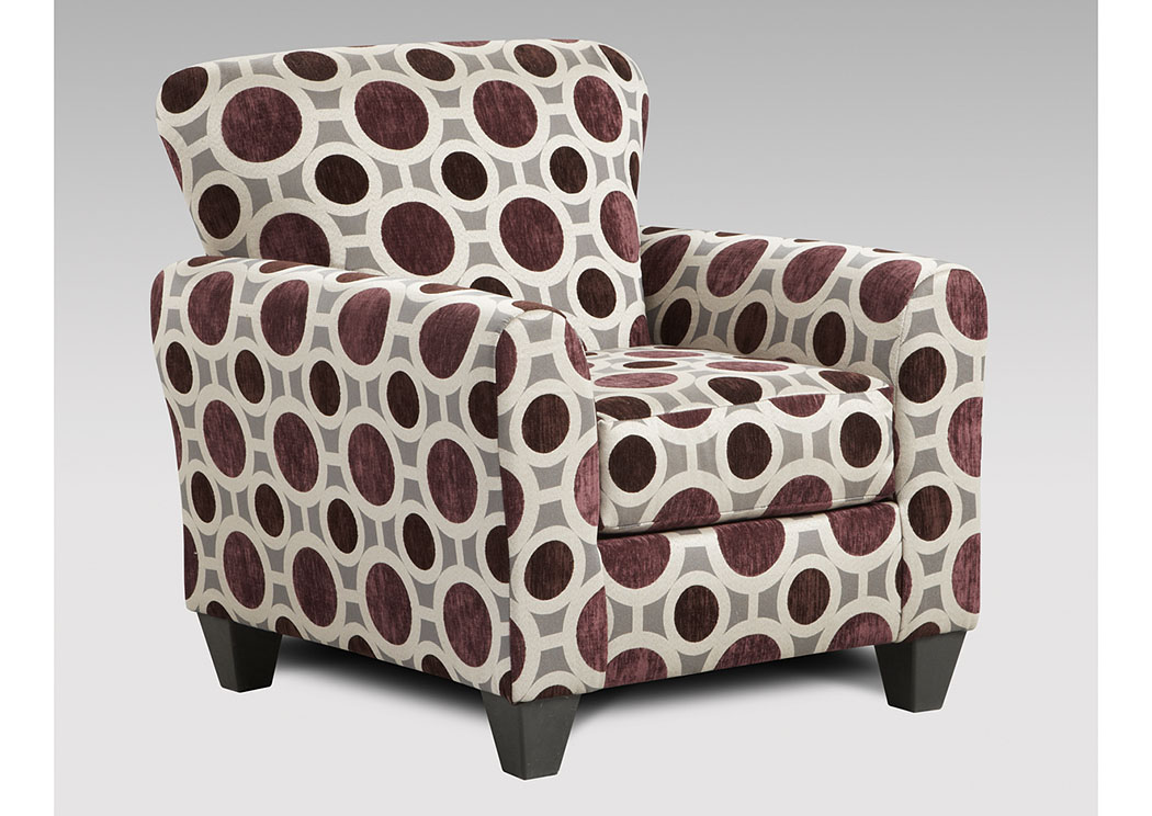 Conspiracy Mulberry Accent Chair,Affordable Furniture