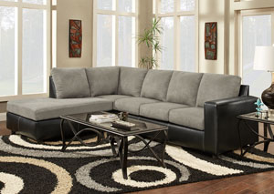 Image for Sensations Grey Sectional Sofa
