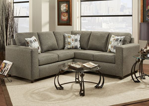 Image for Vivid Onyx Sectional Sofa