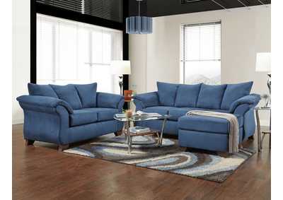 Image for Sensations Cobalt Sofa & Chaise