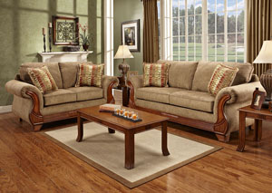 Image for Radar Mocha Loveseat