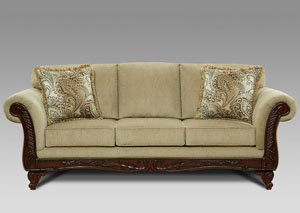 Image for Ashanti Platinum (Chenille) Sofa