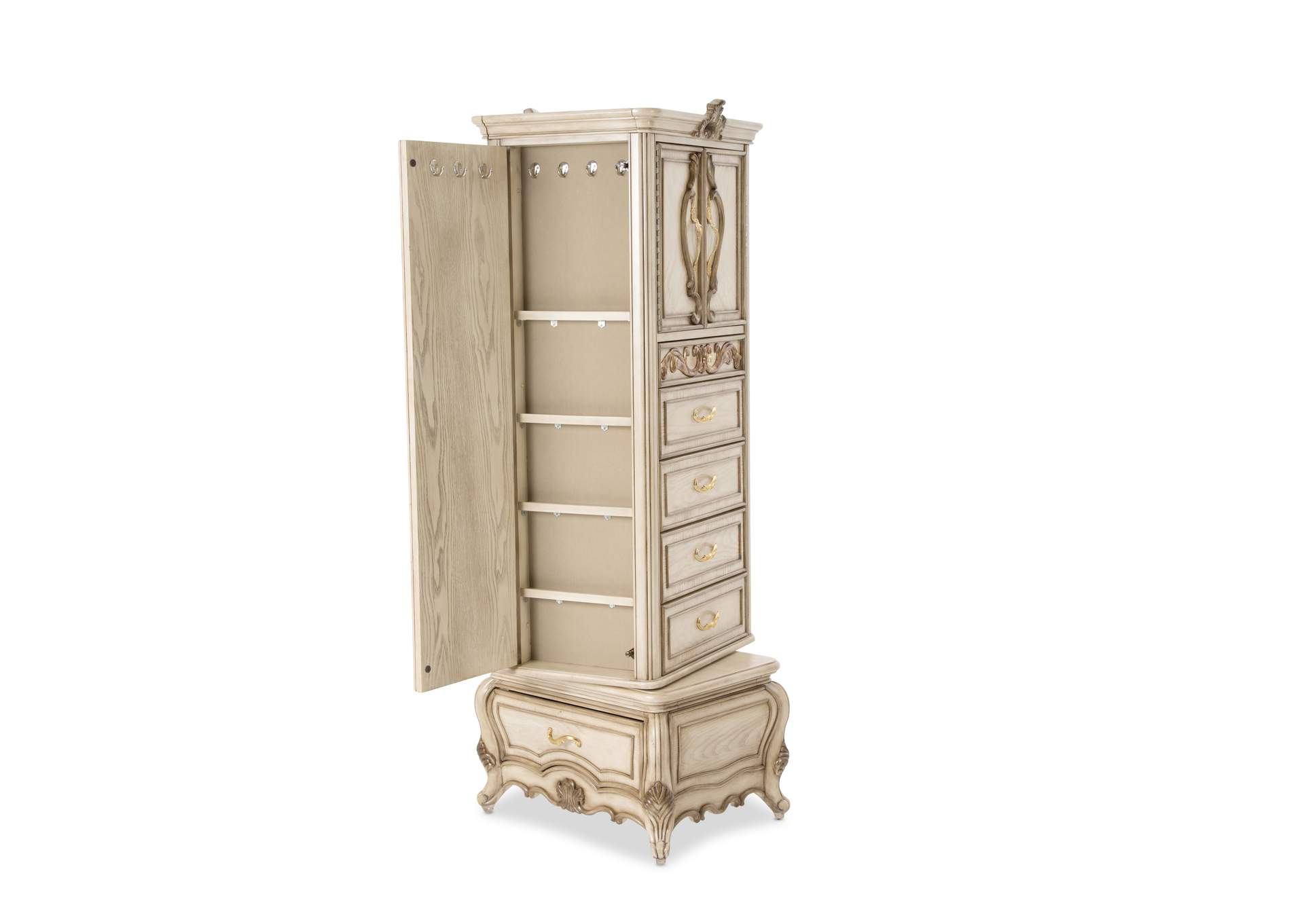 Platine de Royale Dresser Mirror Champagne,Michael Amini (AICO)